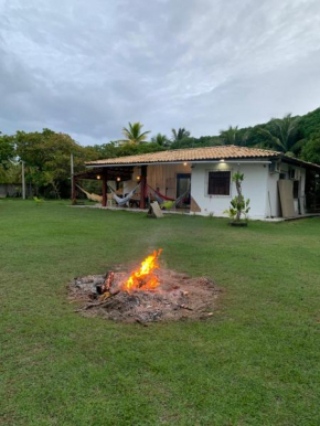 Sítio Águas do Éden , pé na areia, frente rio, praia e campo no mesmo lugar